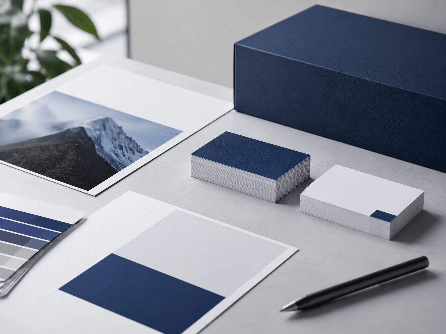 Branding and design identity materials